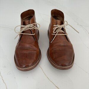 Cole Haan Leather Chukka Boot Men Size US 8 Lace Up Ankle Shoes